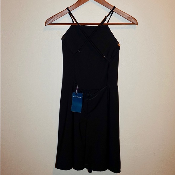 Brandy Melville Backless Black Dress - Picture 2 of 3